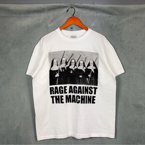 Vintage Rage Against The Machine Nuns Guns t shirt Mens Size XL